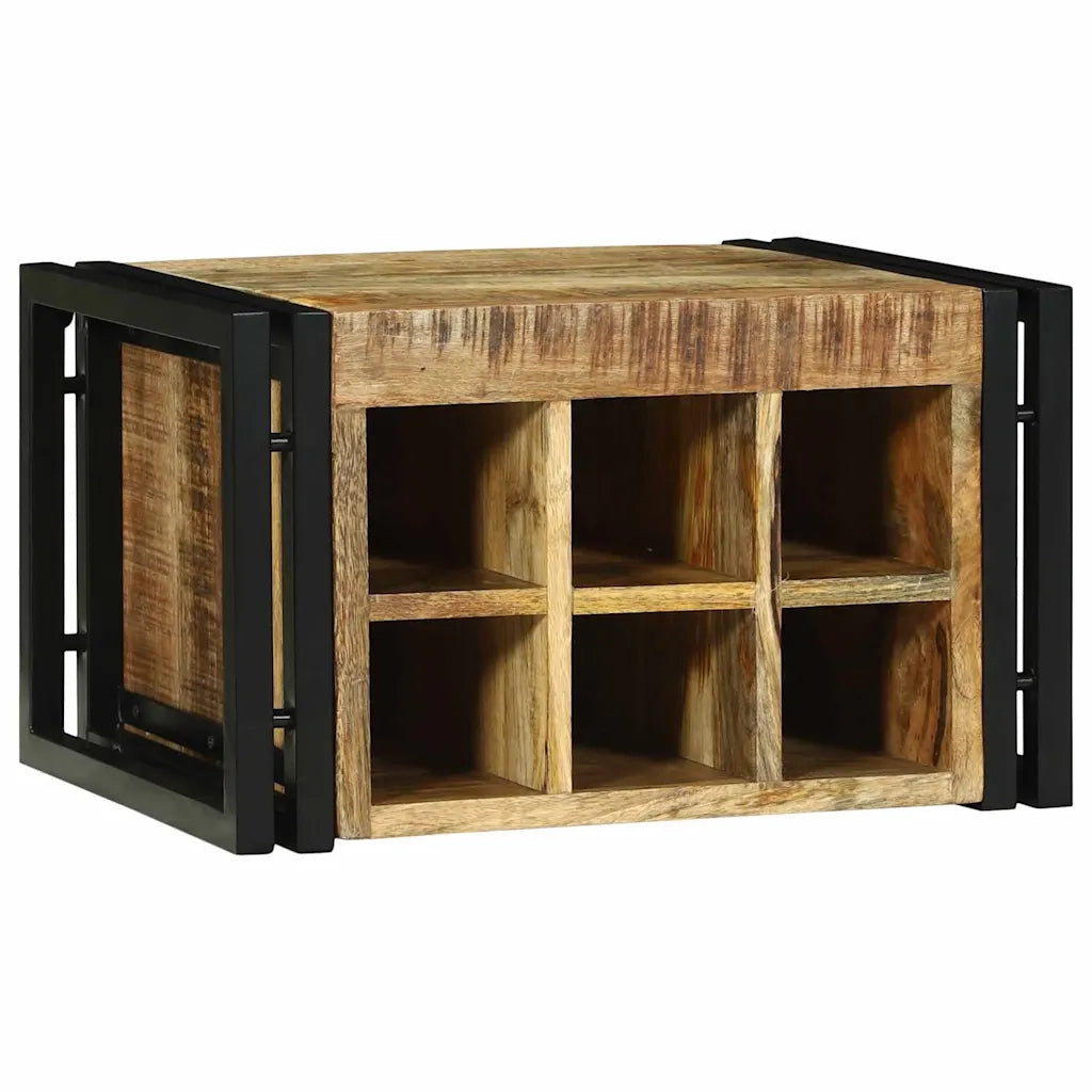 Portabottiglie 2 pcs 46 x 35 x 27,5 cm Legno di mango massello 4016757