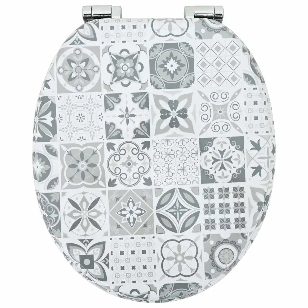 Sedile per toilette con chiusura morbida 44 x 38 cm CFW8824744