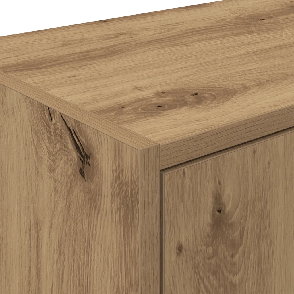 Pensile per Garage Rovere Artigianale in Legno Multistrato 860659