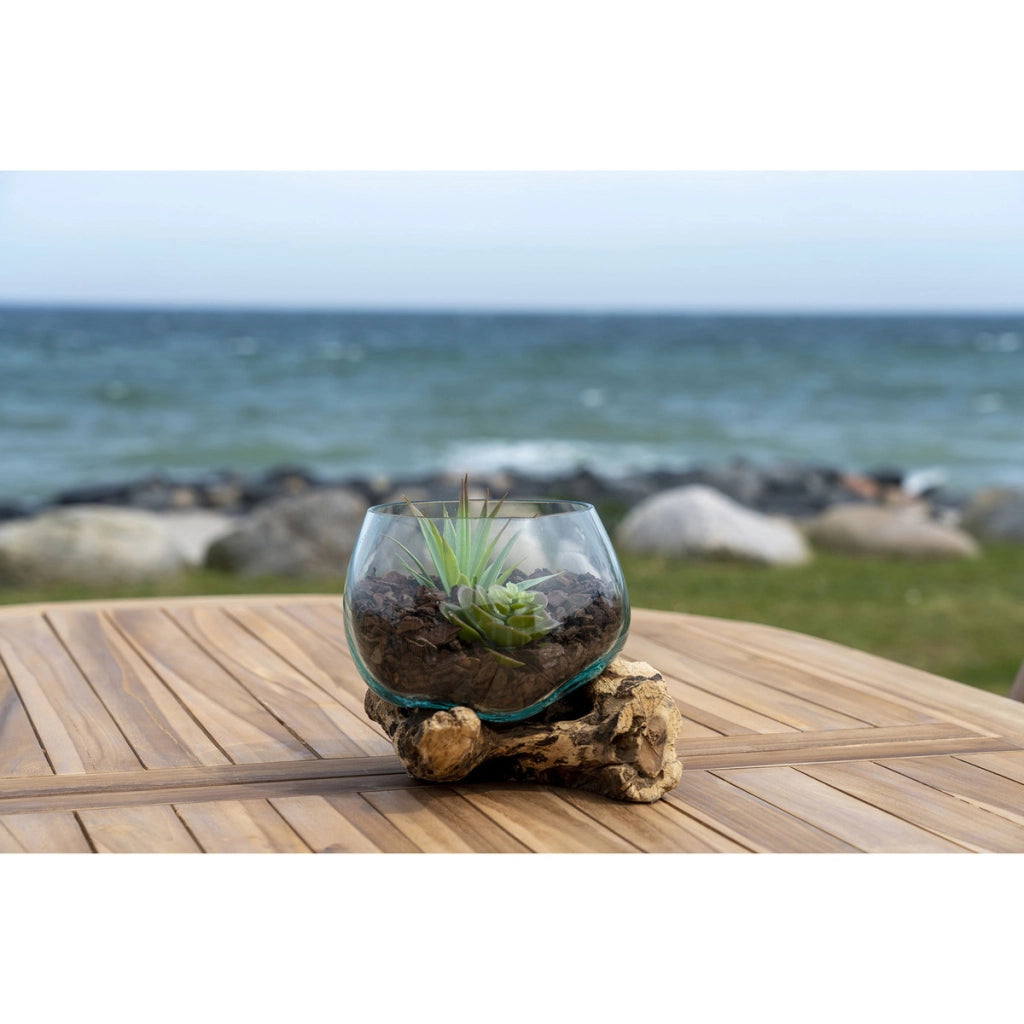 Terrario San, Marrone, Legno, 15x15x15 cm
