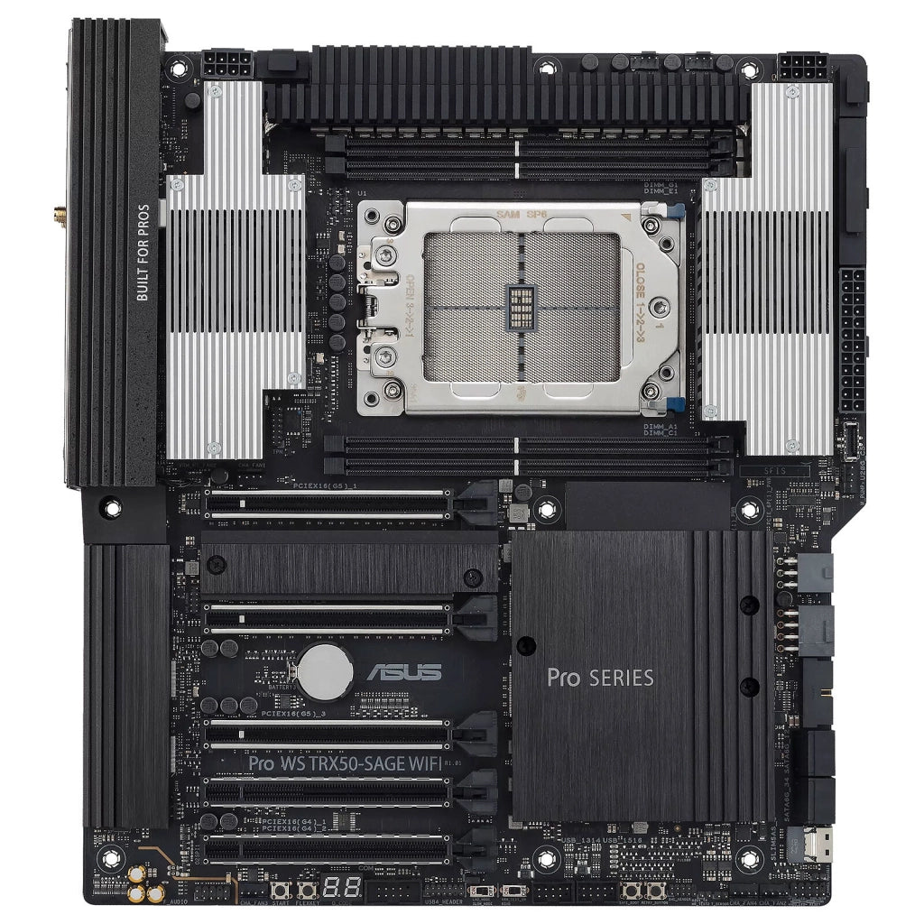 Asus mb pro ws trx50-sage wifi a//amd str5,trx50,pcie 5.0,ws mb,mb90mb1le0-m0eay0