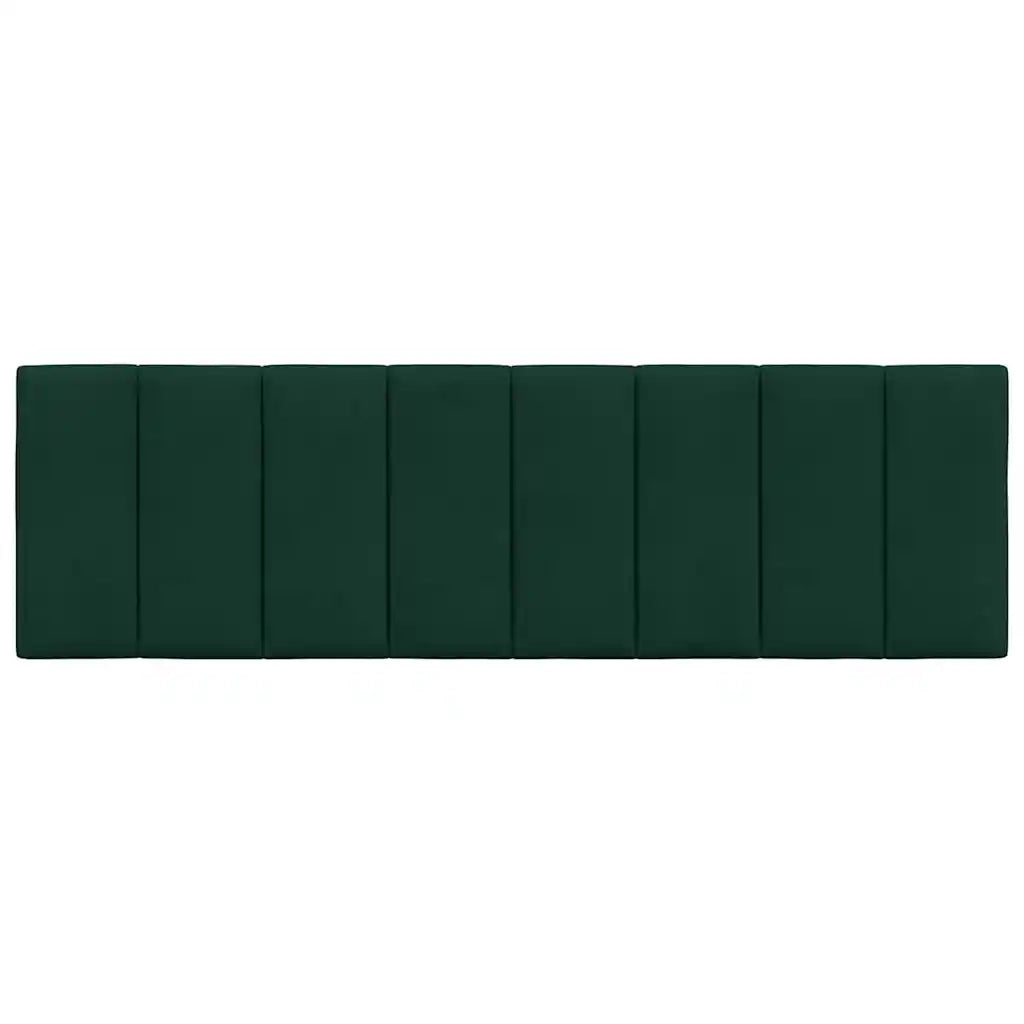 Cuscino Testiera Hanko Verde Scuro 160 cm in Velluto 374678