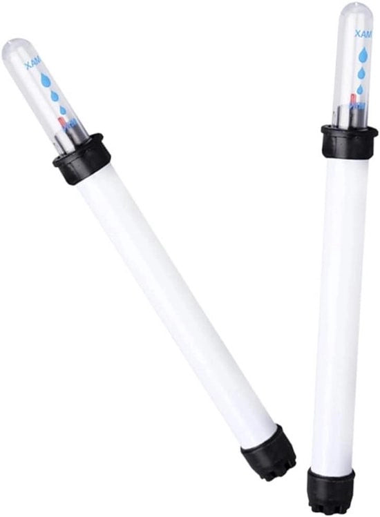 Indicatore di livello acqua per vaso fiori - Contatore di acqua per piante 36 cm - Set di 2 - Ricordo della carenza idrica