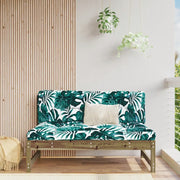 Divano Centrale da Giardino 120x80 cm Legno Impregnato di Pino 825708