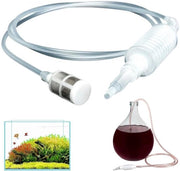 Sifonbuis in silicone, filtro per sifone da doccia, sifone filtro, filtro per acqua per acquari, pompa per sifone per birra e vino, dimensione ca. 2 m