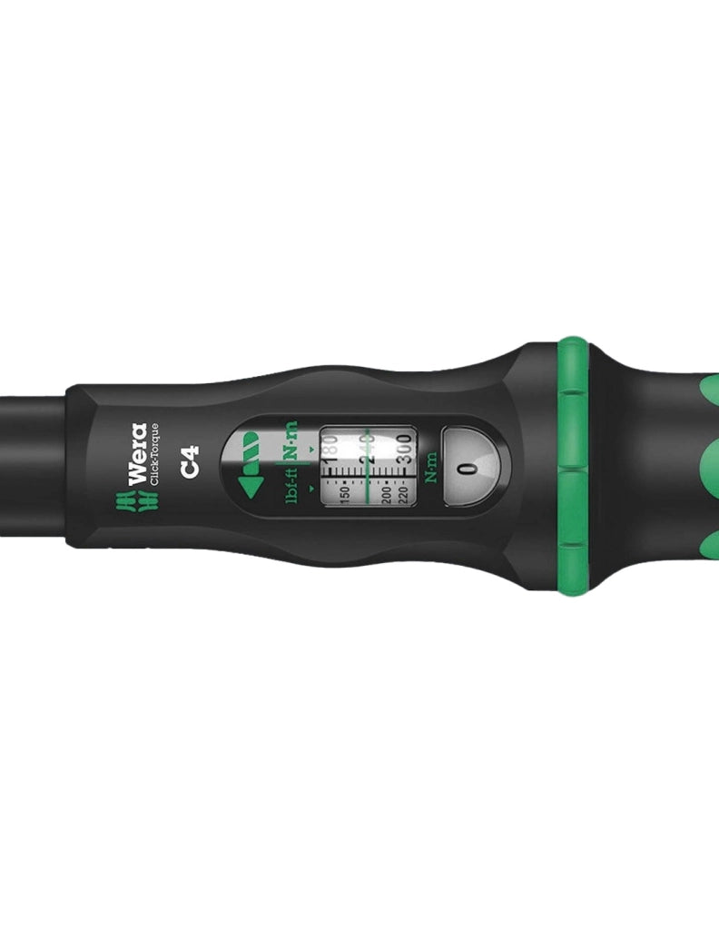 Chiave dinamometrica 1/2" 60-300 Nm WERA Click-Torque C 4