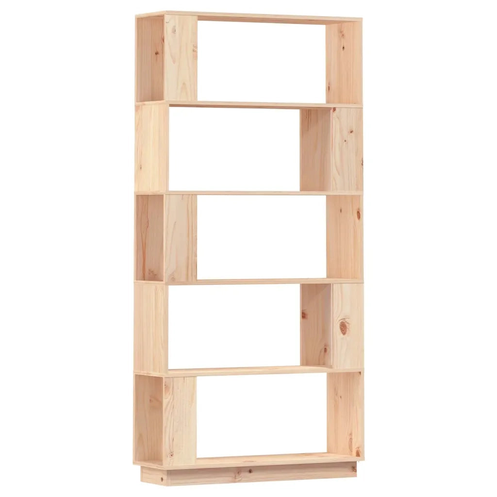 Libreria/Divisorio 80x25x163,5 cm Legno Massello di Pino 814064