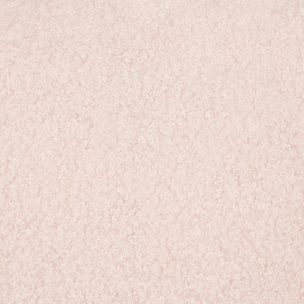 Set di 2 cuscini decorativi Rosa Boucle 60 x 60 cm fodera rimovibile con cerniera Accessori decorativi Boho