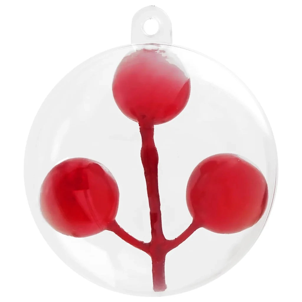 Set di Palle di Natale 100 pz Trasparente ? 10 cm CFW3174027