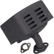 Sistema di riduzione del rumore per generatori e pompe acqua - Flessibile - Realizzato in acciaio inossidabile - Adatto per GX120/GX160/GX200 - Ambiente di lavoro più silenzioso - Demper del rumore