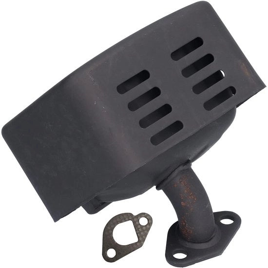 Sistema di riduzione del rumore per generatori e pompe acqua - Flessibile - Realizzato in acciaio inossidabile - Adatto per GX120/GX160/GX200 - Ambiente di lavoro più silenzioso - Demper del rumore