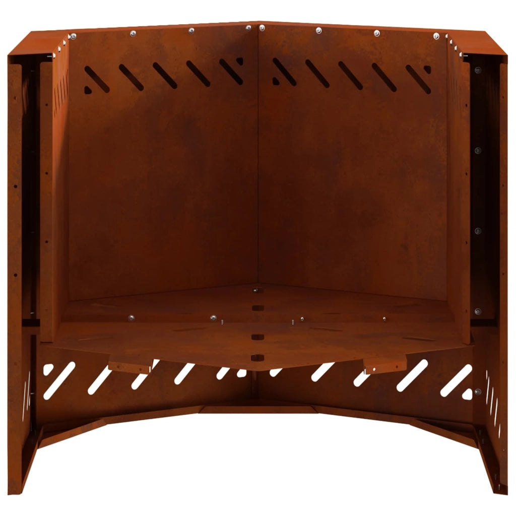 Focolare Senza Fumi Marrone 58 x 58 x 51 cm 858981