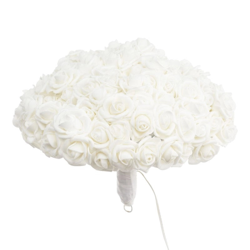 Bouquet Rose RBF Bianche 120 LED 4m + 30cm