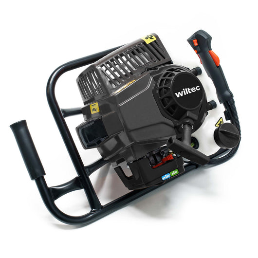 Mototrivella a benzina, motore 3 CV di 2.2kW e 63,3 ccm, Trivella a scoppio compatibile con coclee ø 100–300 mm