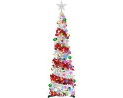 Alberi di Natale – Albero di Natale Artistico – Albero di Natale di Arte – Albero di Natale Verde – Decorazione di Natale – Ornamento di Natale – Feste – Accessori di Albero di Natale – Decorazione di Casa per Natale – Albero di Natale Completo