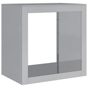 Portalegna 60 x 40 x 60 cm acciaio zincato grigio 02_0043730