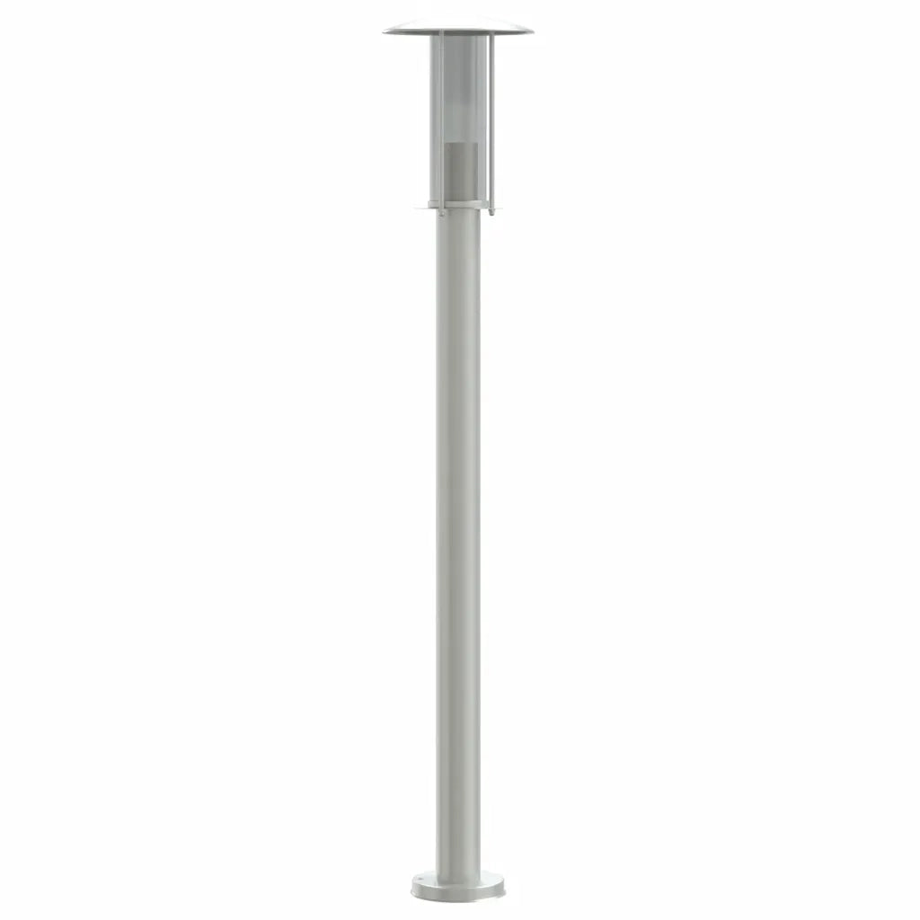 Lampada da Terra per Esterni Argento 100 cm in Acciaio Inox CFW7218668