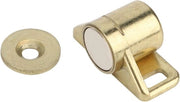 Materiale di Lega di Zinco per Ferro Magnetico per la Bloccatura delle Porte - 4 pezzi - Materiale Magnetico per la Cattura delle Porte - Porta Compacta per la Chiusura della Cabina Vestiario
