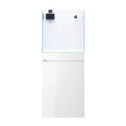 Aqpet Reef Kubic 50 marine cm50x50x50h - vasca in vetro extrachiaro con supporto e sump Colore: Bianco