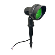 Faretto a led da esterno per giardino orientabile 5w luce Verde con picchetto lampada proiettore spot Impermeabile