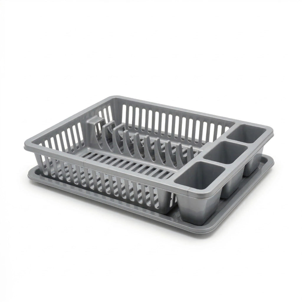SCOLAPIATTI CON VASSOIO RACCOGLIGOCCE 45X35CM PORTAPOSATE PER CUCINA CASA ACQUA