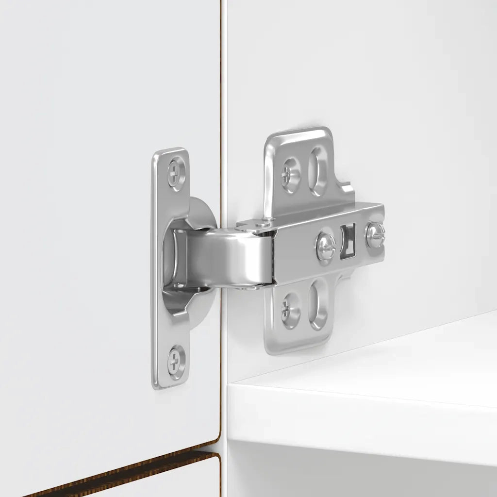 Armadio da Cucina-Credenza da Cucina Kalmar Rovere Marrone in Legno Multistrato