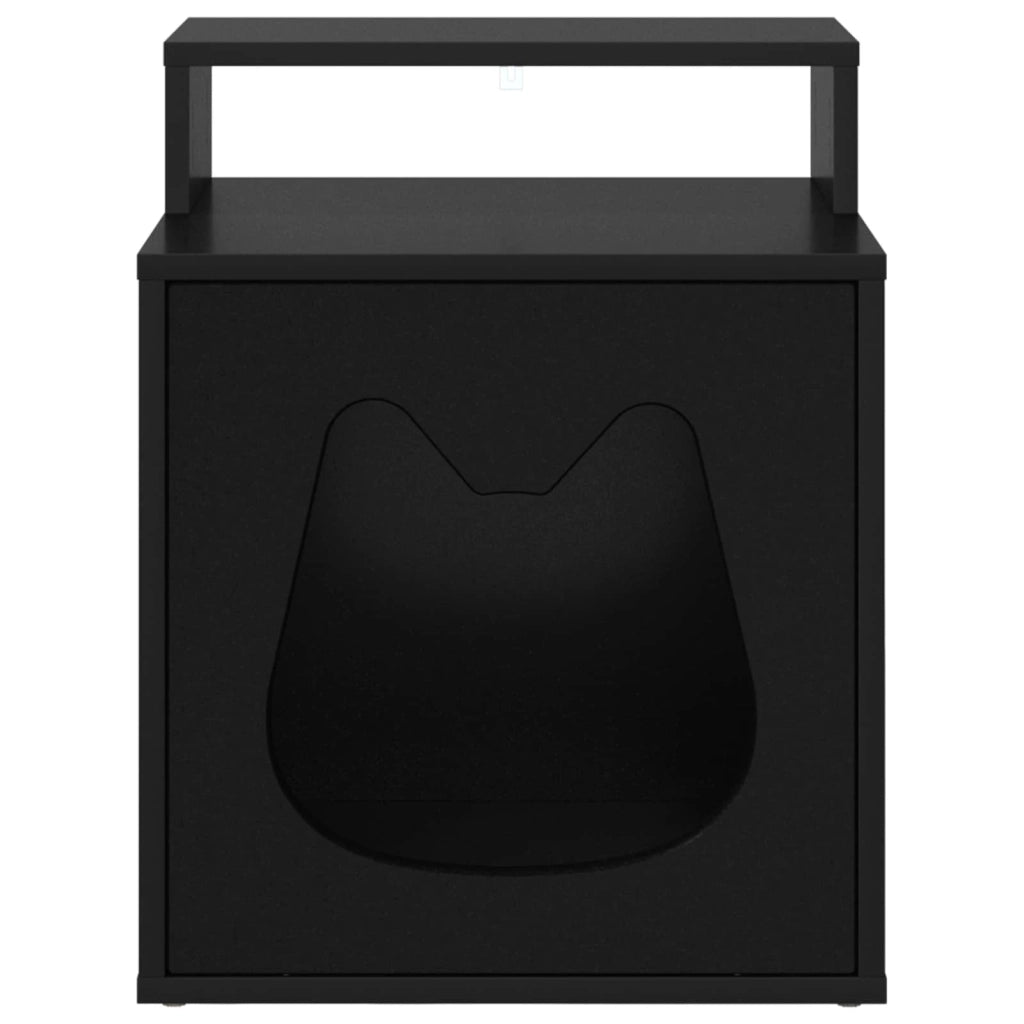 Casa per Gatti Nero 42,5 x 40 x 53,5 cm Legno multistrato 8000690