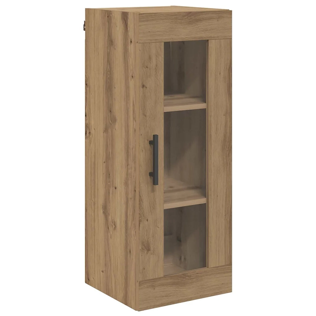 Pensile | Mobile a Parete Rovere artigianale 34,5 x 34 x 90 cm