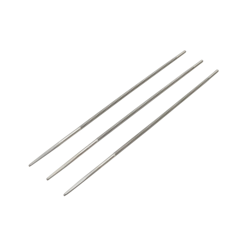Set di 3 lime tonde per affilare le catene delle motoseghe 4x200mm Breckner Germany