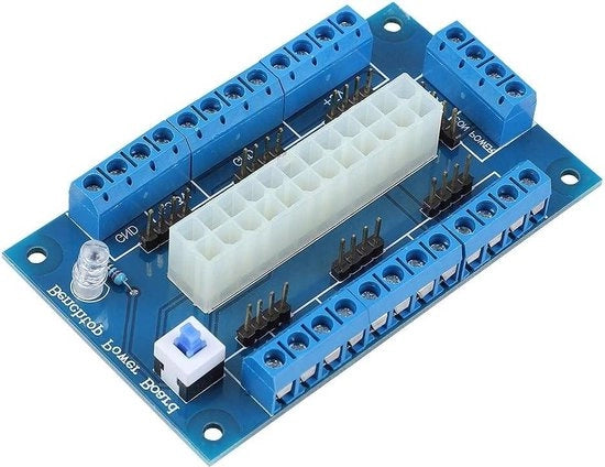 Pannello di connessione per PC a 20 pin ATX per la stampante - Modulo di breakout per il banco di lavoro.