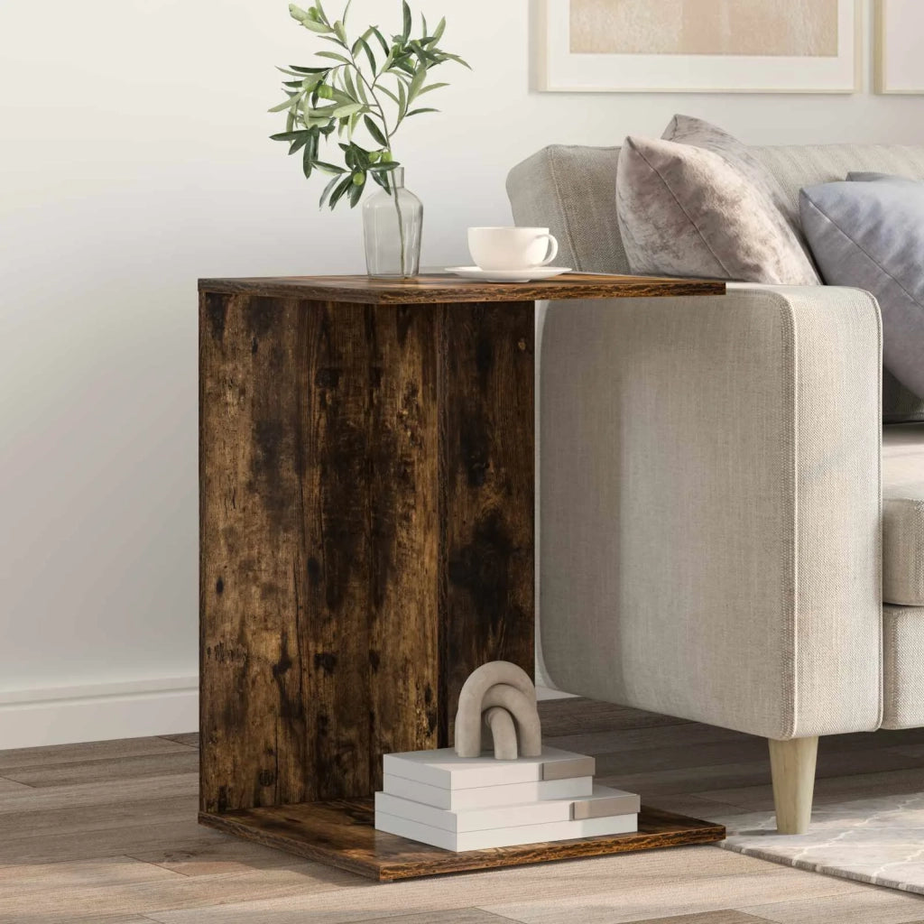 Tavolo laterale Rovere fumé 45 x 40 x 62,5 cm Legno multistrato 8000360
