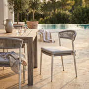Sedia impilabile da giardino in Alluminio - ORIAN