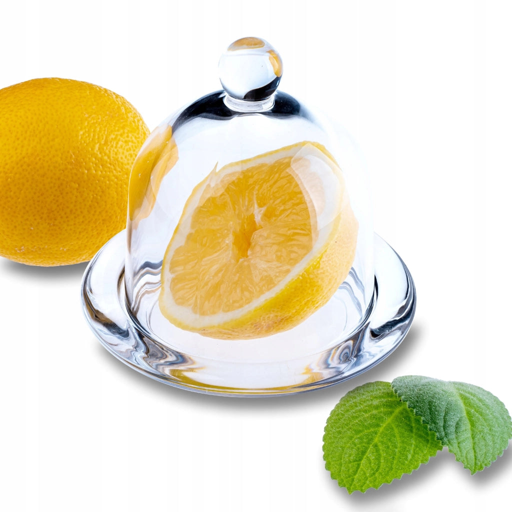 Contenitore per limoni in vetro KADAX con coperchio e organizer per limoni