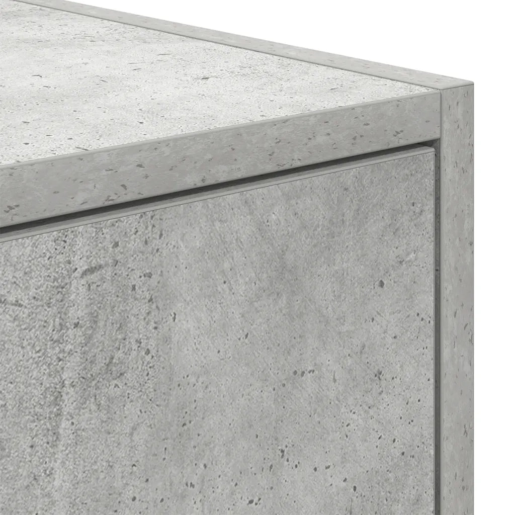 Mobile per TV Grigio Cemento 60x31x25,5 cm Legno Multistrato