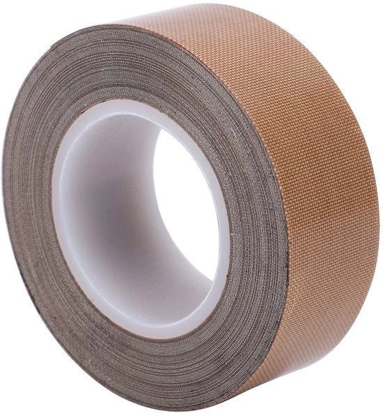 Tappo di PTFE per impermeabilizzazione - Tappo di PTFE a rotolo - Temperatura alta - Autoadesivo - Diametro 0,25 mm - Larghezza 50 mm - Lunghezza 10 m