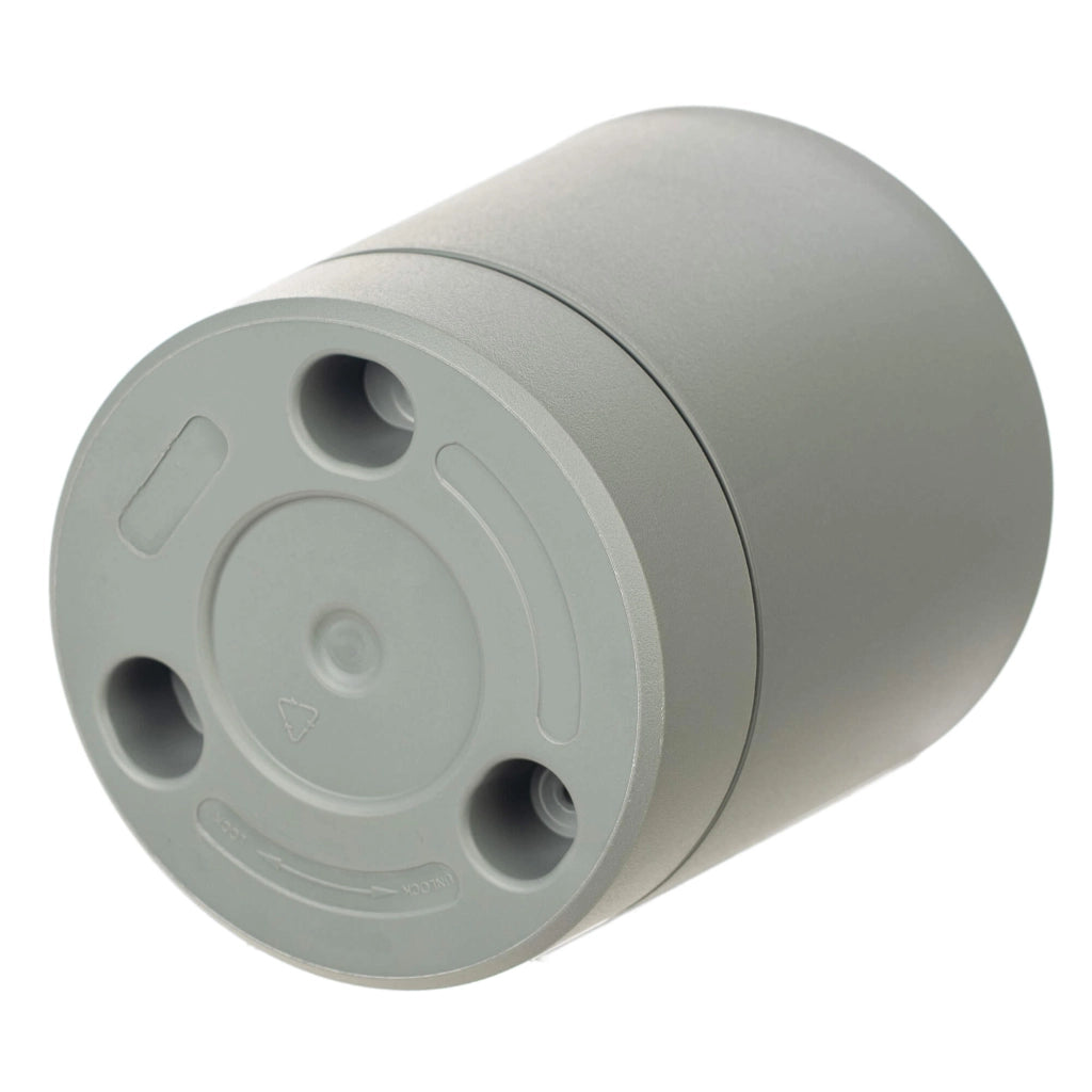 Vaso da fiori KADAX con supporto, rotondo, in plastica, 20 cm