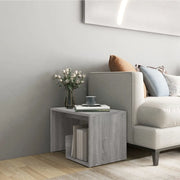 Tavolino-Tavolino da soggiorno-Tavolo Grigio Sonoma 59x36x38 cm in Legno Multistrato