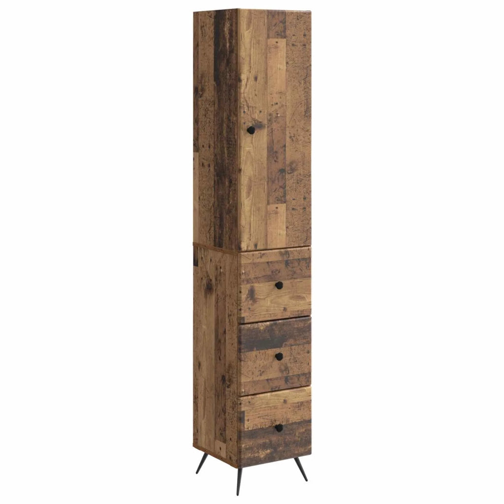 Set di armadi 2 pcs Legno antico 34,5 x 34,5 x 90 cm 3416896