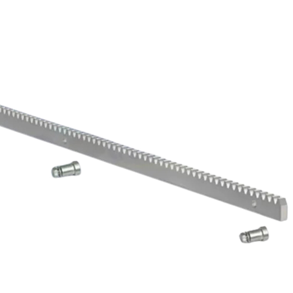 Genius ja146 cremagliera acciaio zincato 30x12 modulo 4 1 metro per cancello faac