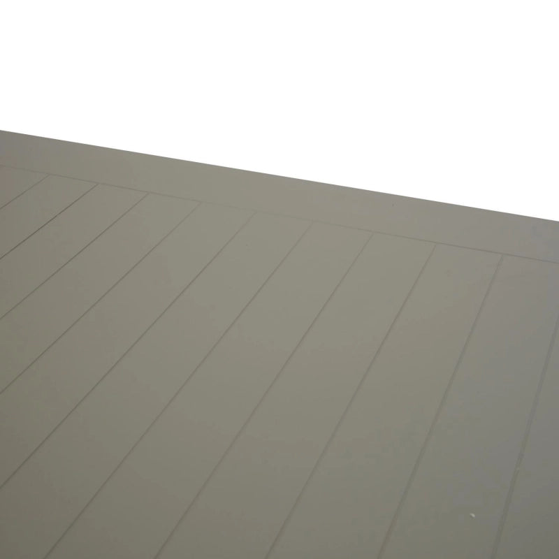 Tavolo alluminio El Paso allungabile marrone rettangolare cm 220/330x110h76