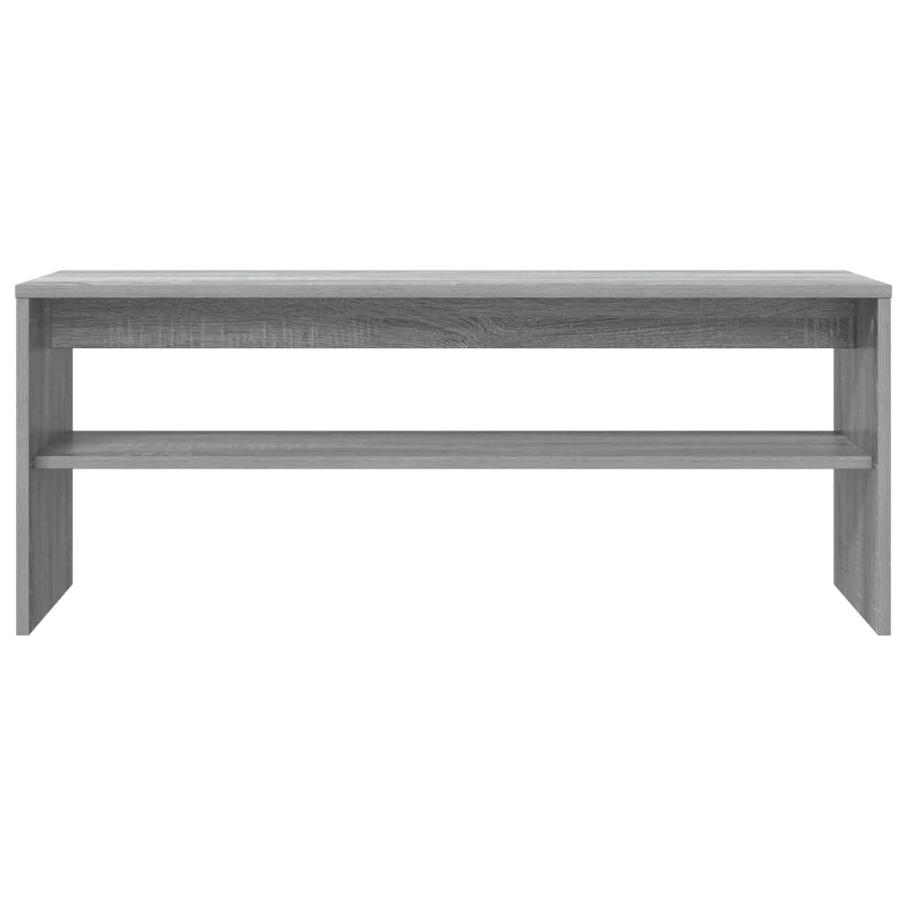 Mobile TV Grigio Sonoma 100 x 30 x 40 cm Legno multistrato