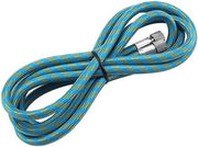 Compresso slang - Slang per compressore - Slang di aspirazione - Slang di compressore - 5 m lungo 6 mm ID x 11 mm AD con 1/4 pollici - Nero