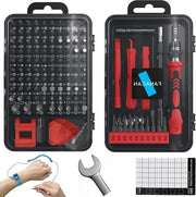 Set di chiavi a ingranaggi per riparazioni elettroniche DIY - 160-in-1 - per PC, laptop e smartphone