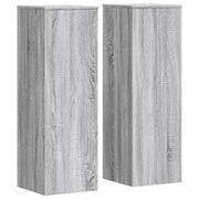 Portavasi mobili per fiori set da 2 legno ingegnerizzato Sonoma grigio 02_0045362