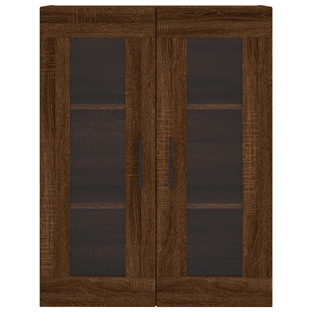 Mobile a Parete Rovere Marrone 69,5x34x90 cm 828507