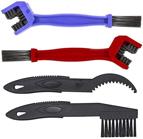 Set di Pulizia per Biciclette - Kit di Pulizia Efficiente per Biciclette - Set di Pulizia per Biciclette - Set di Pulizia per Biciclette con Spazzola - Peso Leggero - Adatto a Tutte le Biciclette - Materiale Plastico - Kit di Pulizia per Biciclette