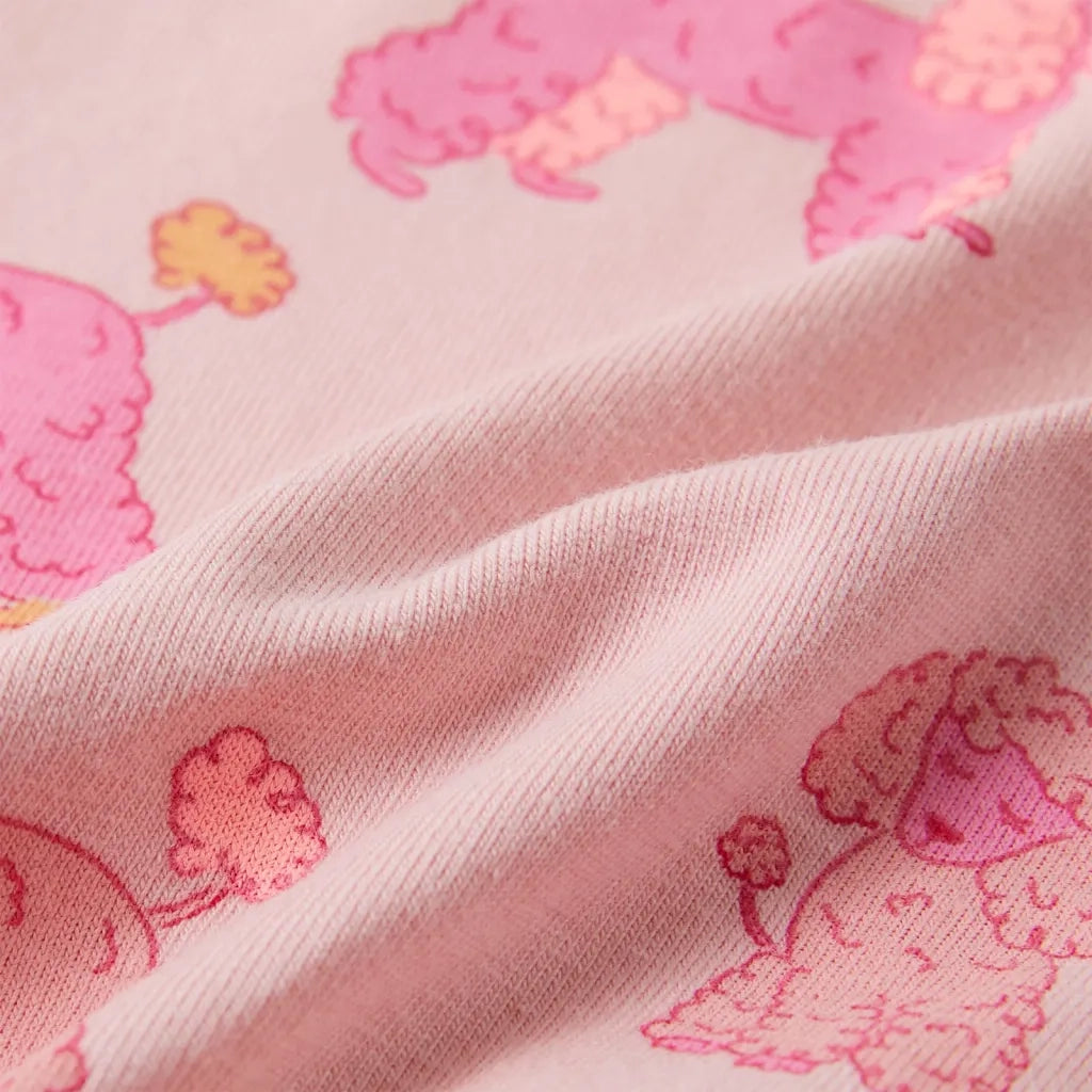 Pigiama da Bambina a Maniche Corte Rosa Chiaro 92 CFW1568815