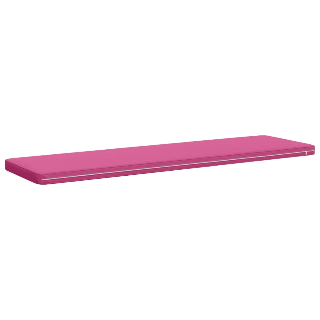 Cuscini per Panchina a 2 Pezzi VUGHT 2 pz 100% Poliestere Rosa 952203