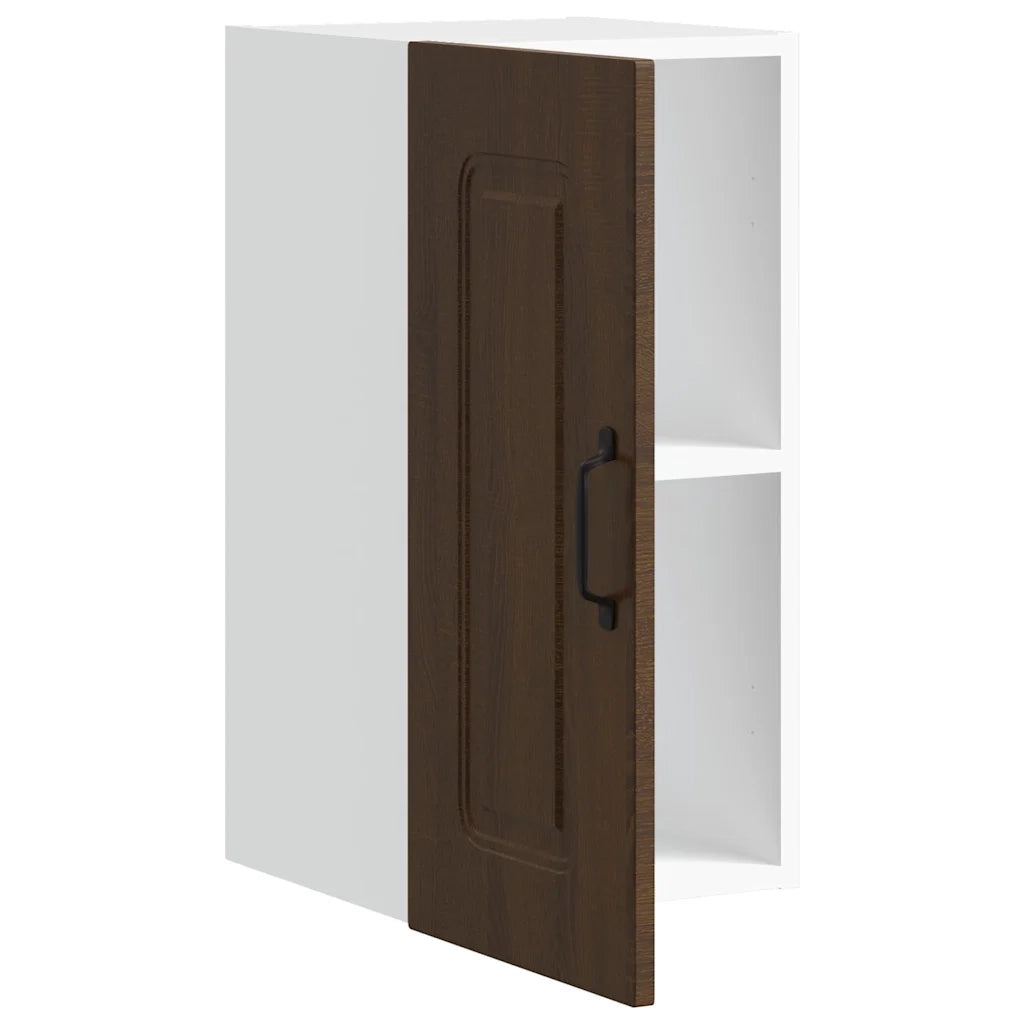 vidaXL Pensile da Cucina Kalmar Rovere Marrone in Legno Multistrato
