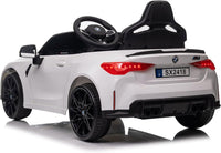 Macchina Elettrica per Bambini Licenza Ufficiale Bmw M4 10,8V 3,1Ah Bianco